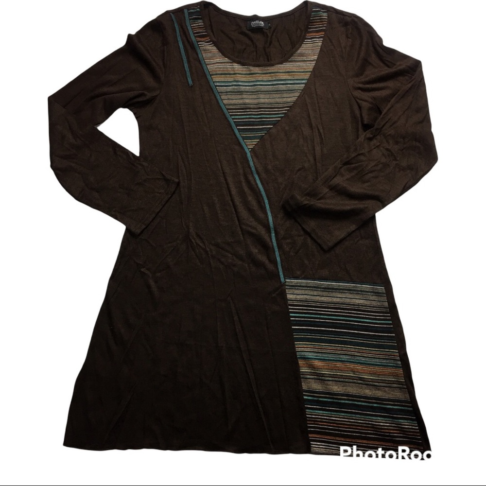 UNIQUE BROWN DRESS